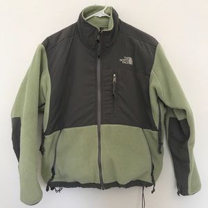 Vintage North Face Fleece Jacket Mint Green Small